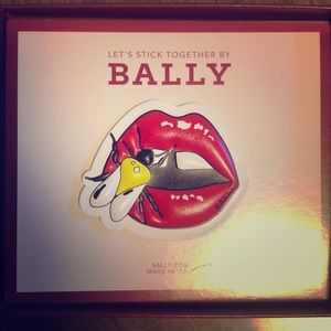 Balky leather sticker